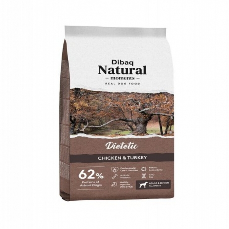 DIETETIC PARA PERROS SABOR POLLO Y PAVO 3kg