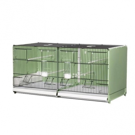 Jaula de Cría 90cm Portofino Desmontable Verde